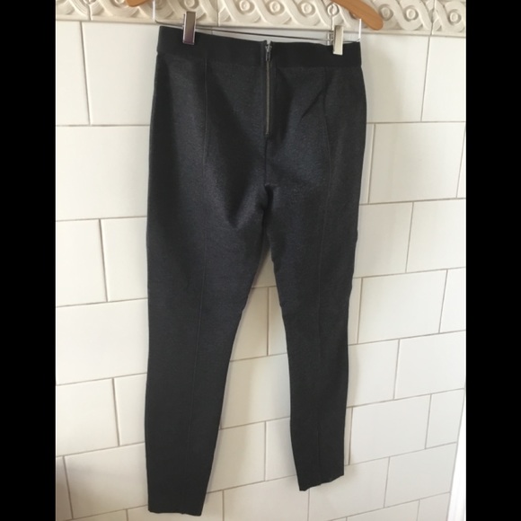 J. CREW Pixie Pant Charcoal Gray Leggings Womens Size 4 - Picture 3 of 4